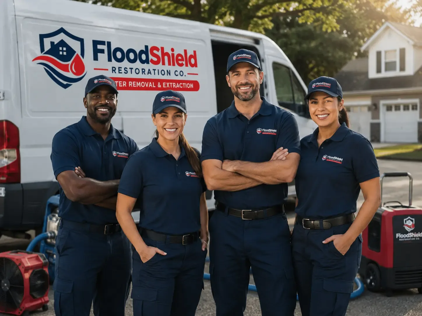 Flood Damage Restoration company in Wolflake, IN